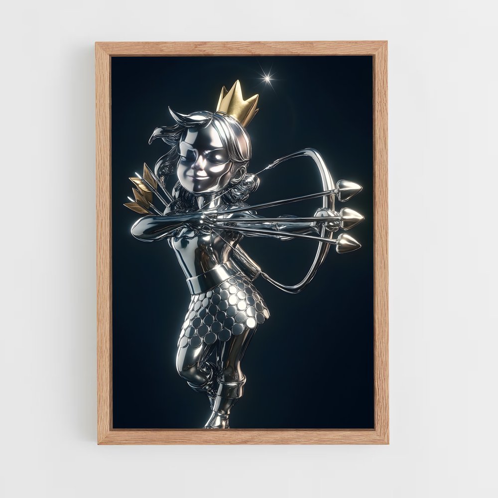 Poster Archeresse Étoilée – affiche Clash royale (vue 4)